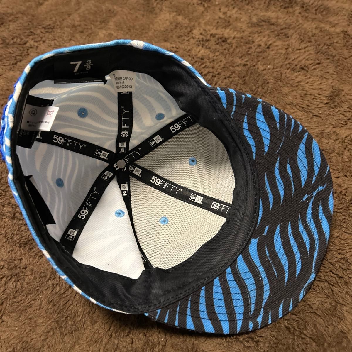 KENZO NEW ERA 59FIFTY キャップ ブルー 7 3/8｜Yahoo!フリマ（旧