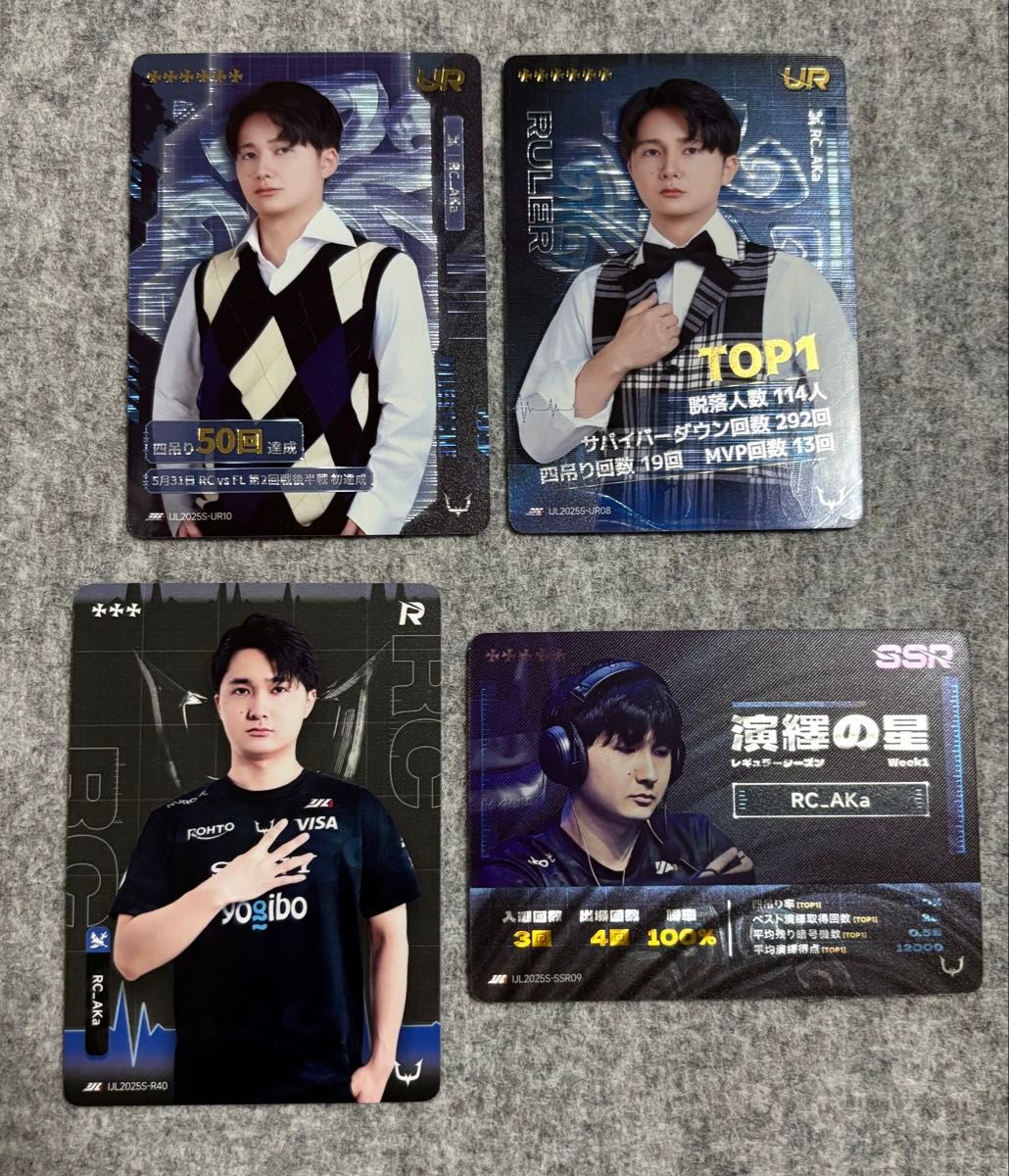IdentityⅤ 第五人格 IJLカード RC_AKa 2025年夏期 REJECT UR SSR R