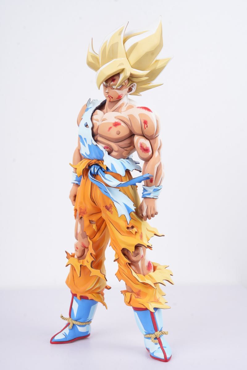 ドラゴンボールZ 伝説の超サイヤ人 孫悟空 二次元彩色 リペイント