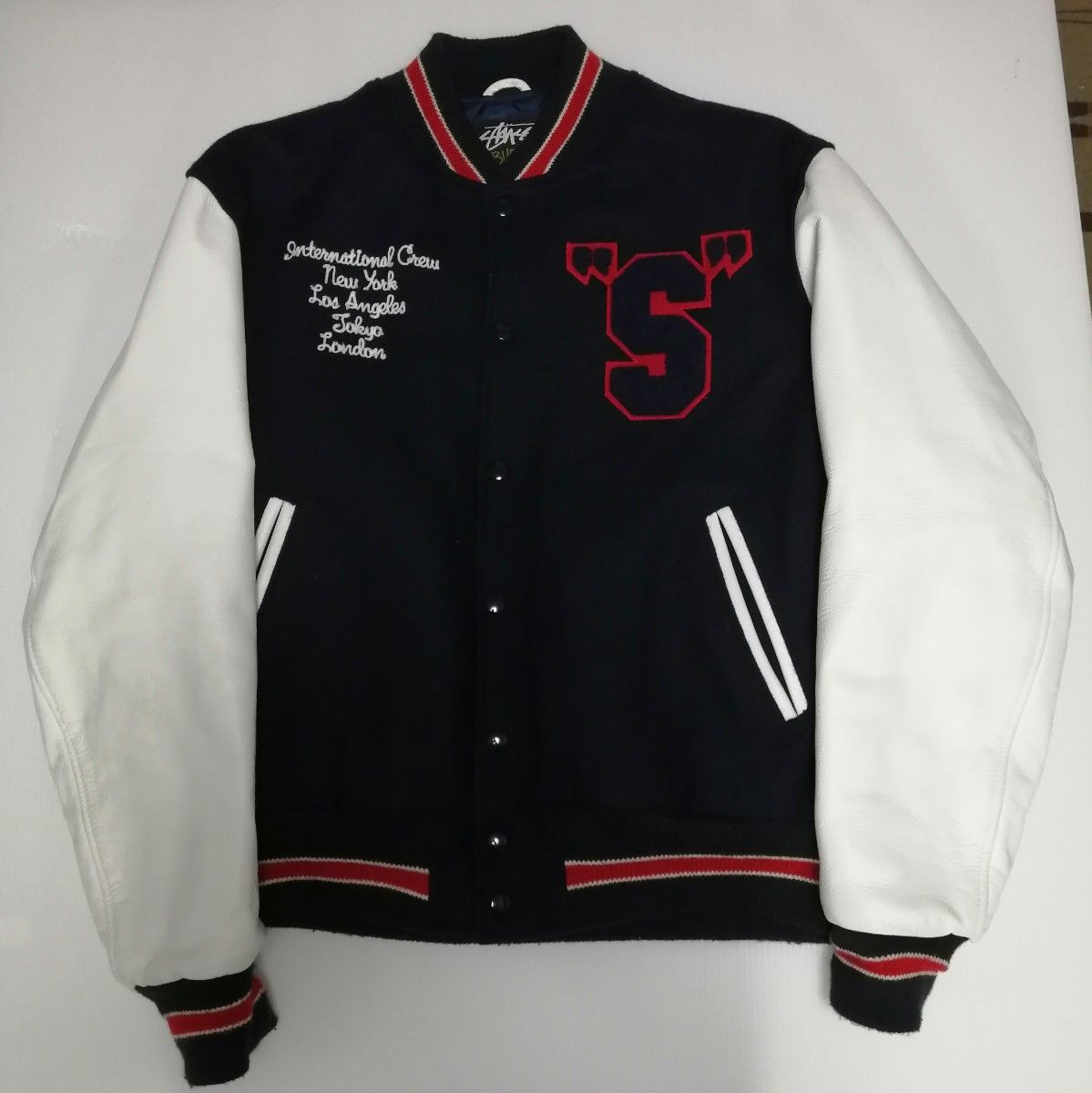 OLD STUSSY 2003年 スタジャン USA販売品 サイズ L｜Yahoo!フリマ（旧