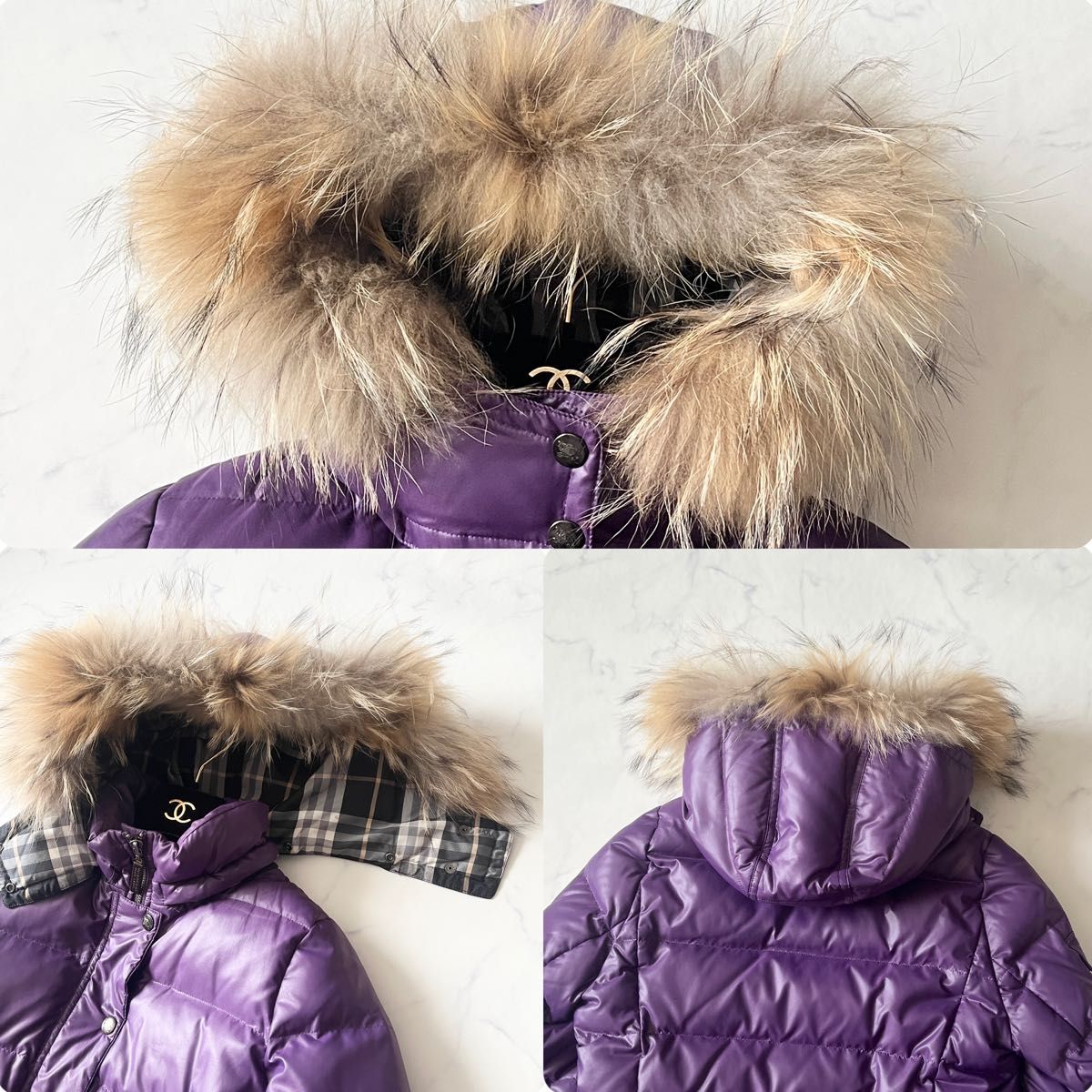 BURBERRY BLUE LABEL バーバリーブルーレーベル ノバチェック ダウン