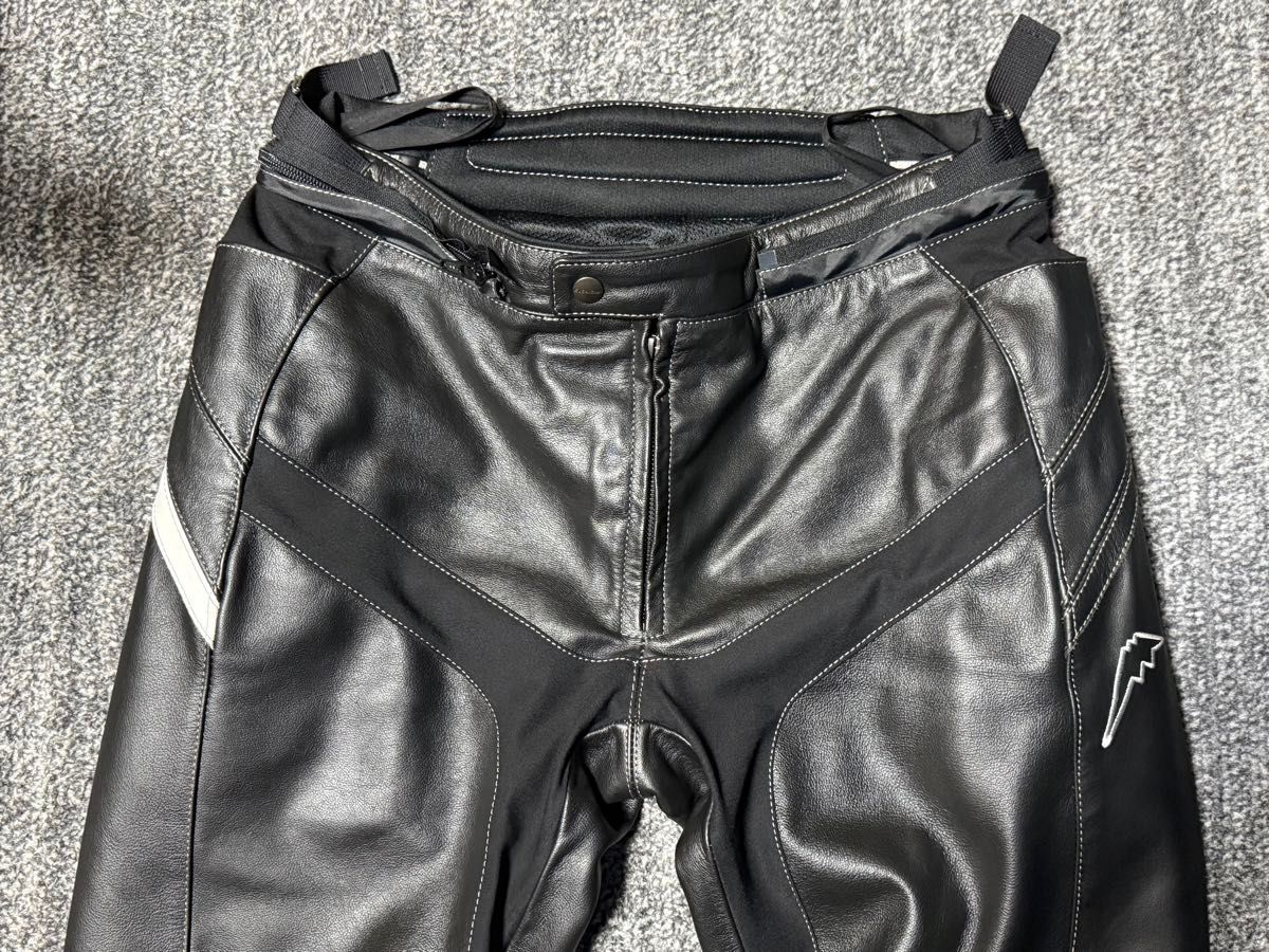 KUSHITANI クシタニ K-1061 ファクトプロパンツⅡ レザーパンツ L/3W