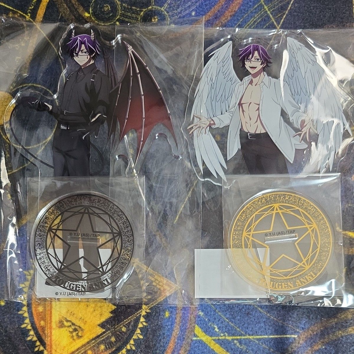 桃源暗鬼 桃華月詠 BIGアクリルスタンド 天使と悪魔 2個セット｜Yahoo
