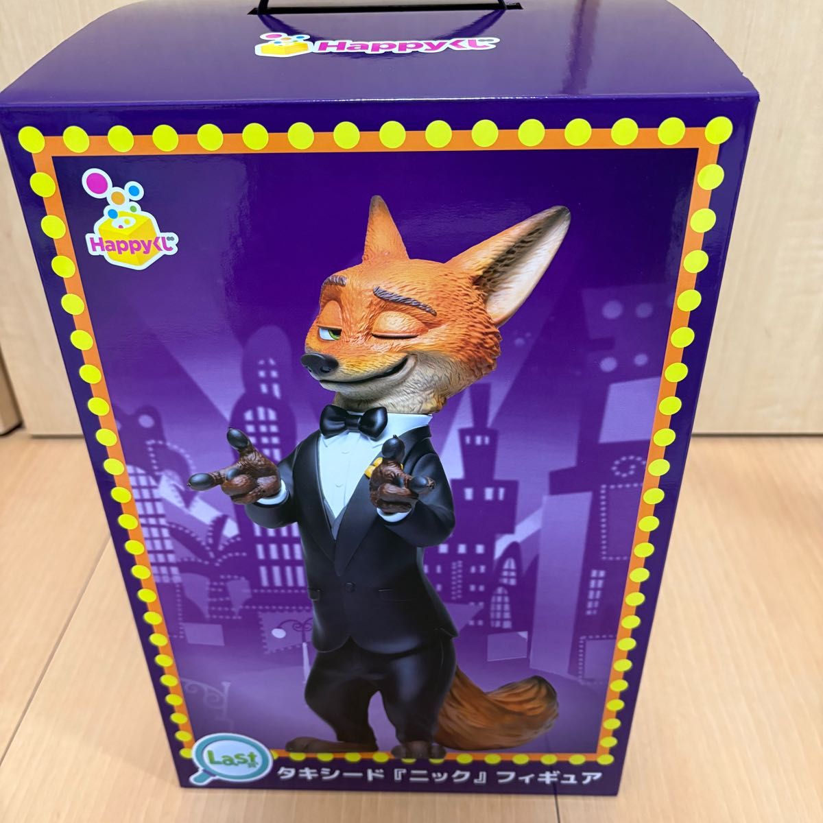 Happyくじ ズートピア2 Last賞 タキシード『ニック』フィギュア｜Yahoo
