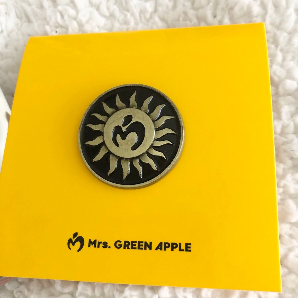 Mrs GREEN APPLE MGA ピンバッジ バベルの塔ピンズC Mrs ミセス