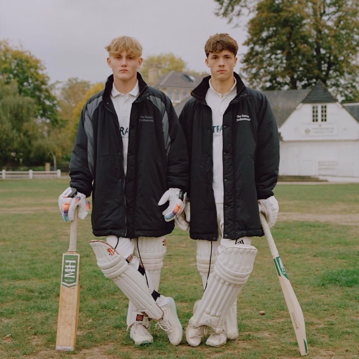 ENNOY PADDED NYLON BENCH COAT BLACK×WHITE L｜Yahoo!フリマ（旧