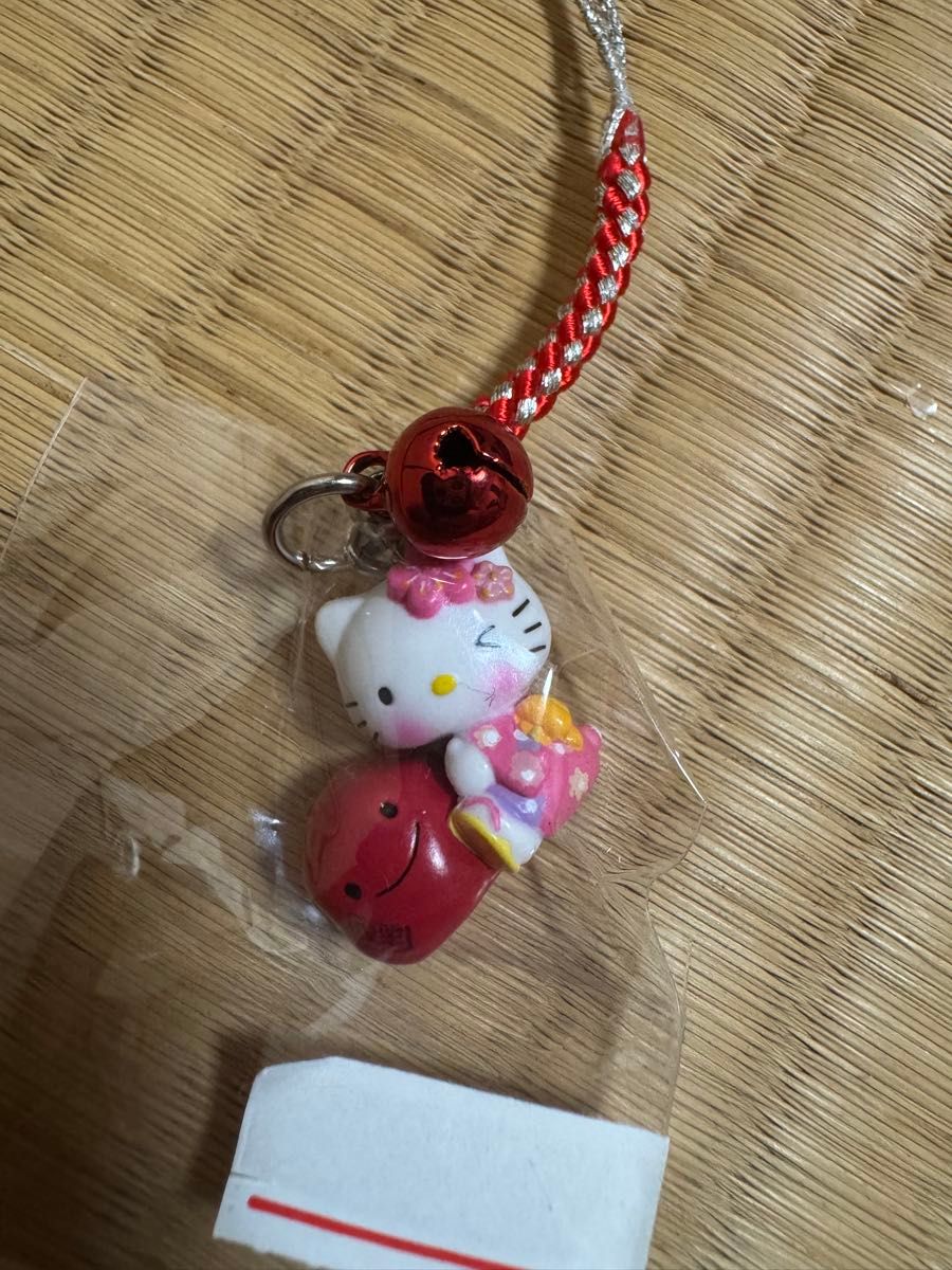 d*7様 ハローキティ 根付 GENYO ストラップ 2002年 ご当地キティ 2002