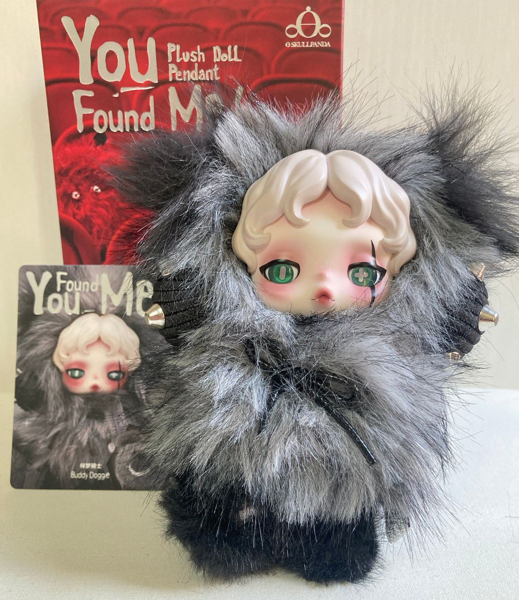 POPMART SKULLPANDA You Found Me ぬいぐるみペンダント シークレット