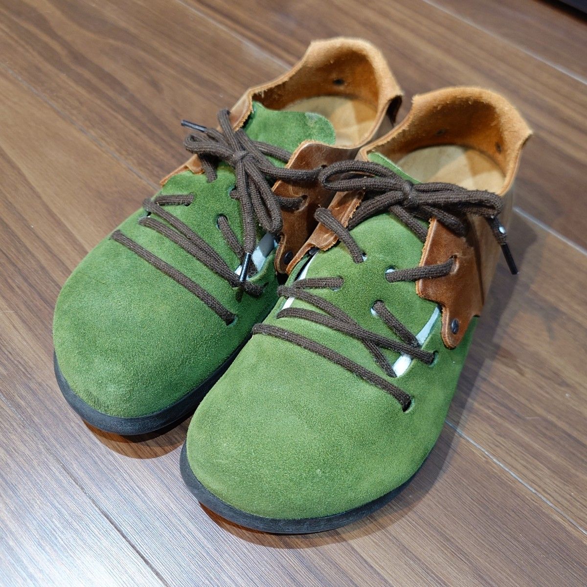 BIRKENSTOCK】MONTANA モンタナ 限定色 グリーン 38｜Yahoo!フリマ（旧
