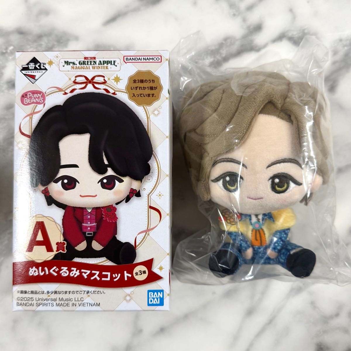 Mrs GREEN APPLE ミセス 一番くじ A賞 ぬいぐるみ 藤澤｜Yahoo!フリマ