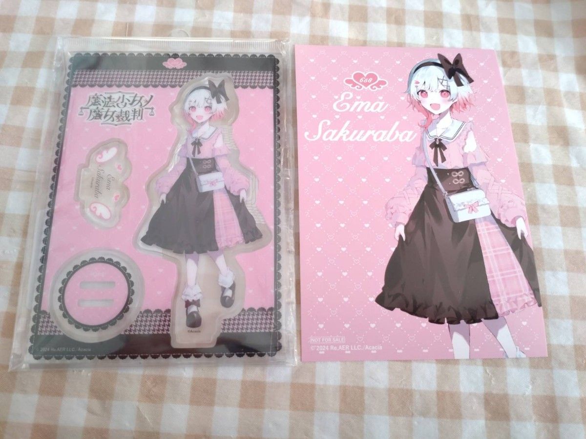 魔法少女ノ魔女裁判 BOOKOFF コラボ キャンペーン 桜羽エマ アクリル