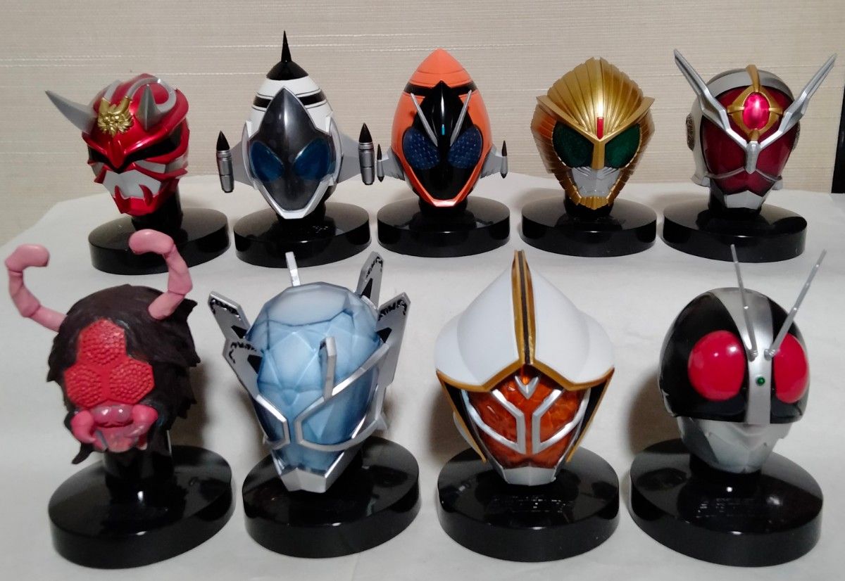 仮面ライダーマスクコレクション -and so forth- シークレット込み全9
