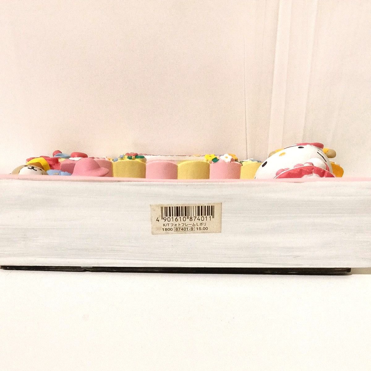 ハローキティ サンリオ フォトフレーム 写真立て立体 陶器 キティ