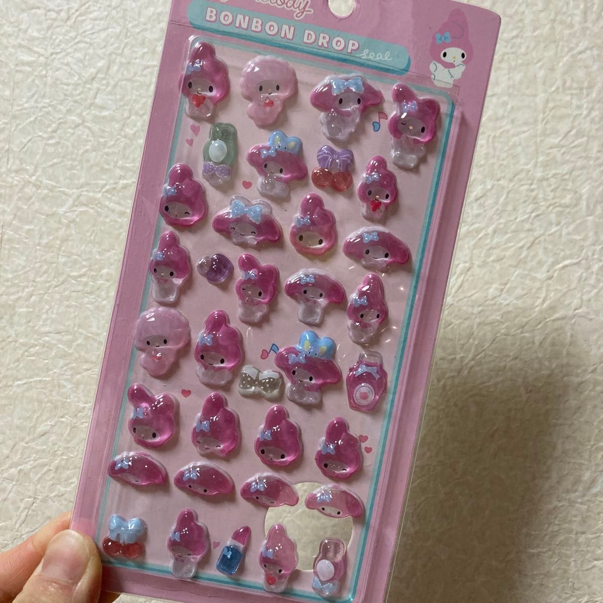 マイメロ サンリオ マイメロディ ぷくぷくシール 立体シール｜Yahoo