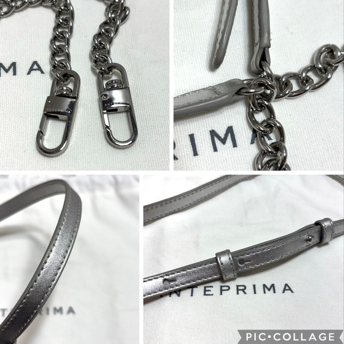 アンテプリマ コンフェット スモール シルバー ワイヤーバッグ｜Yahoo