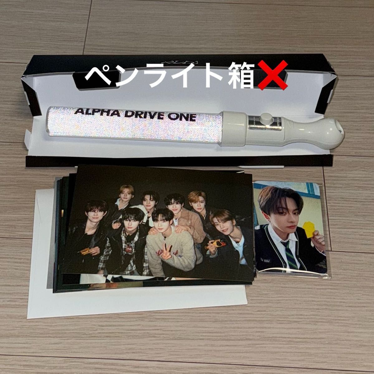 ALD1 ショーケース サノク トレカ ポストカード ペンライト セット
