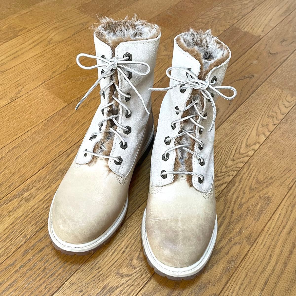 Timberland ティンバーランド ボア ファー ブーツ ショートブーツ
