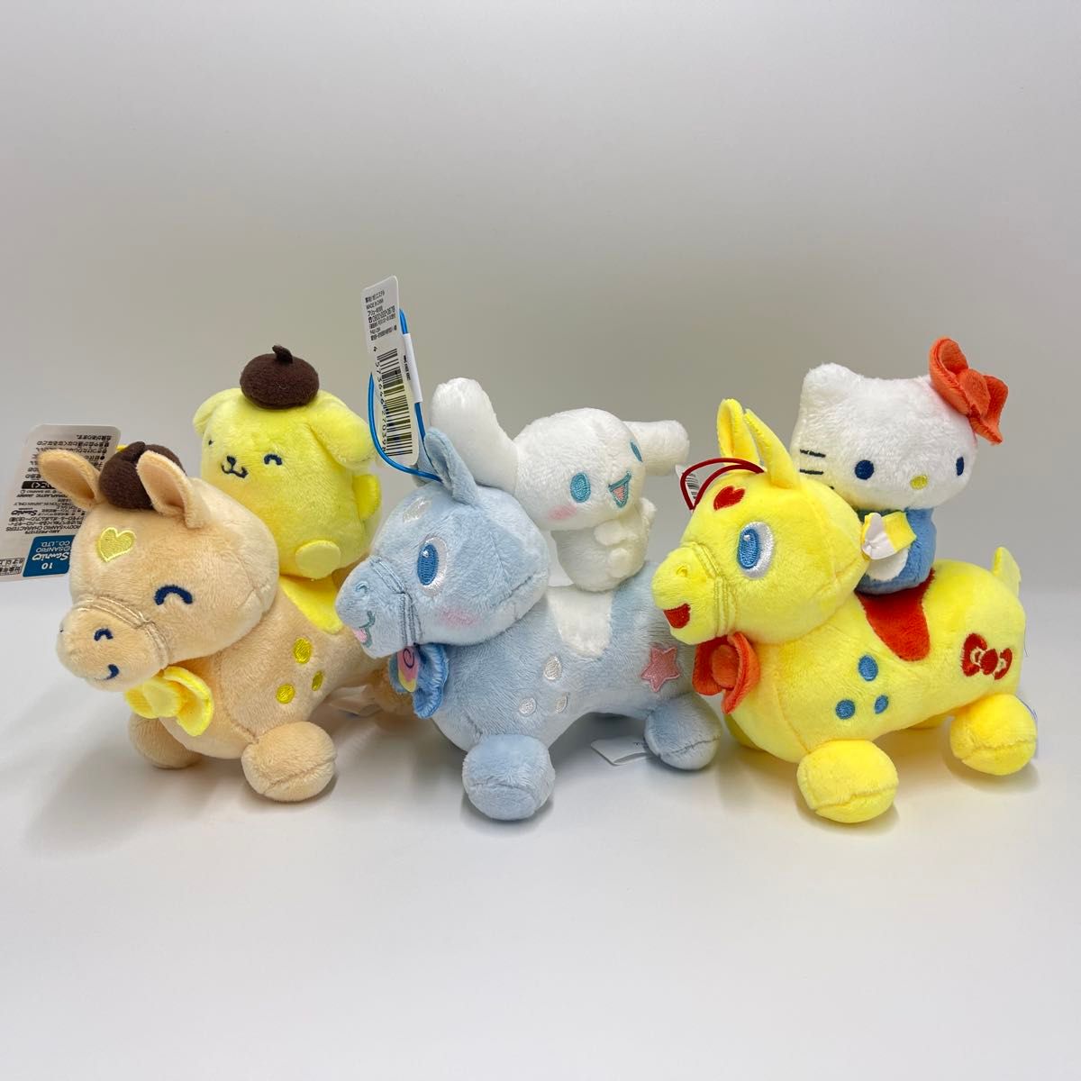 RODY×サンリオキャラクターズ ちいさなペアぬいぐるみ 3種コンプリート