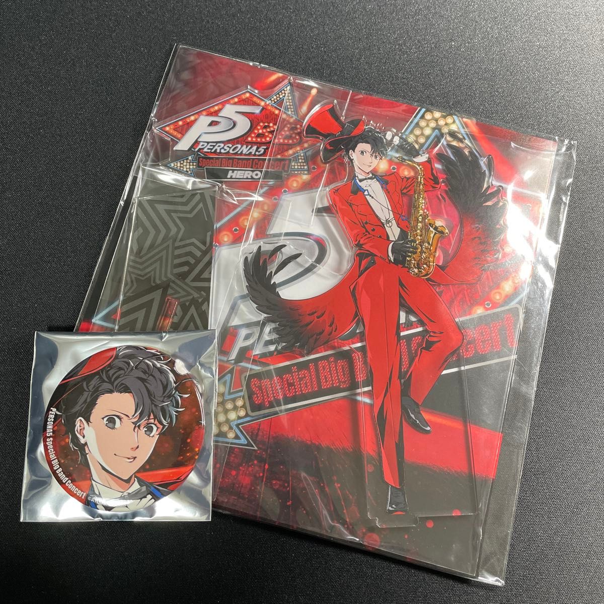 ペルソナ5 ペルソナコンサート ジョーカー 主人公 雨宮 缶バッジ