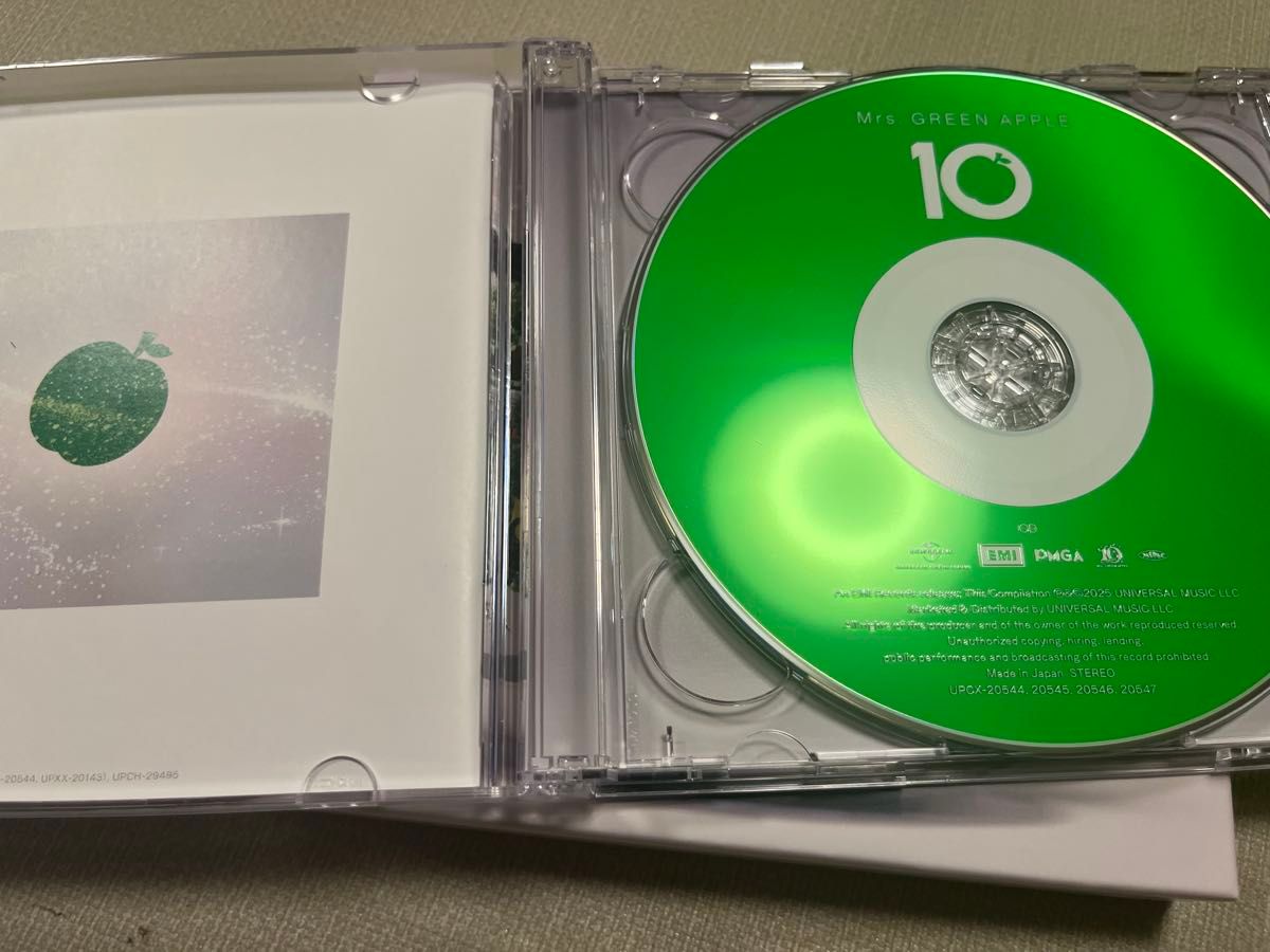 未再生 Mrs GREEN APPLE 10 CD +Blu-ray BOXの中身｜Yahoo!フリマ（旧
