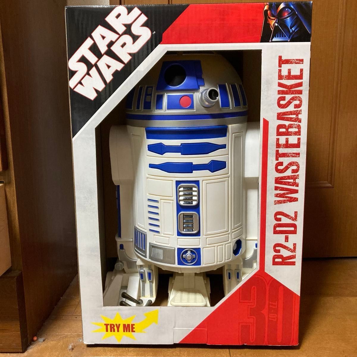 STAR WARS R2-D2 WASTEBASKET スターウォーズ ゴミ箱 ハートアート