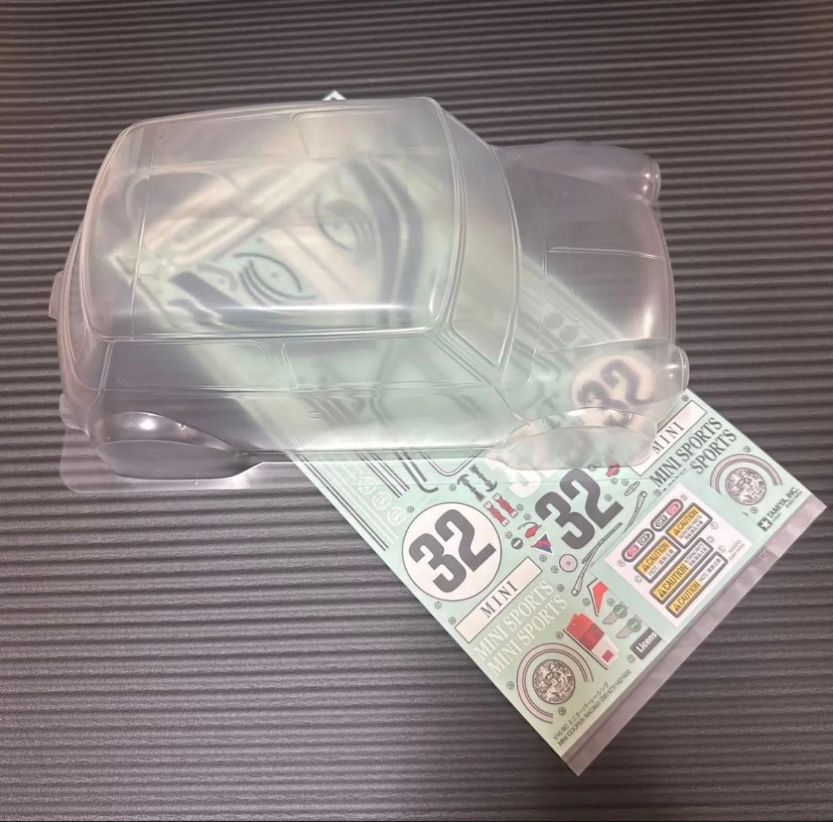 タミヤ 1/10RC ミニクーパーレーシングのボディ・ステッカー｜Yahoo