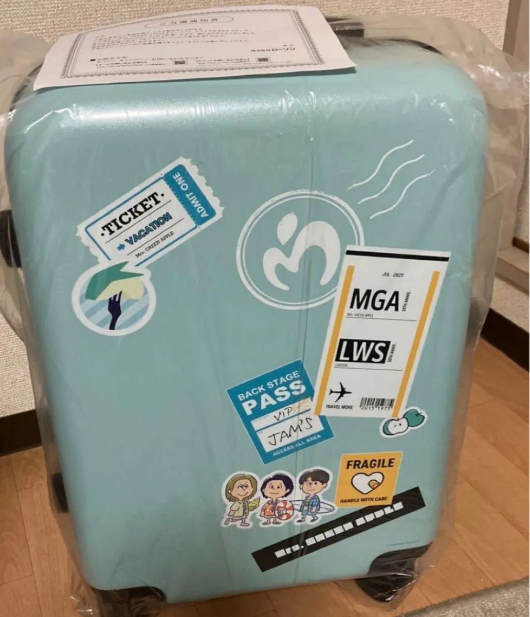 こま様専用 15日まで取り置き】ミセスグリーンアップルキャリーケース