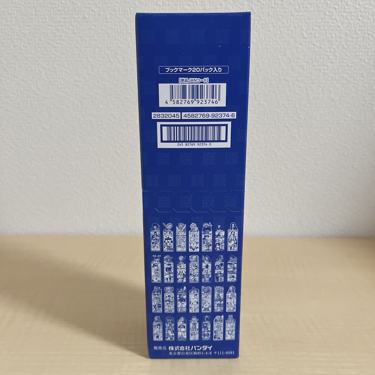 ワンピースベースショップ ブックマークコレクション 未開封 20パック