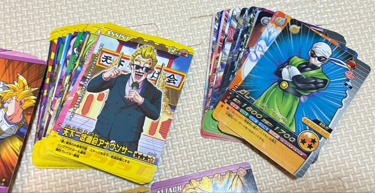 セット】ドラゴンボール 爆烈インパクト データカードダス 爆裂