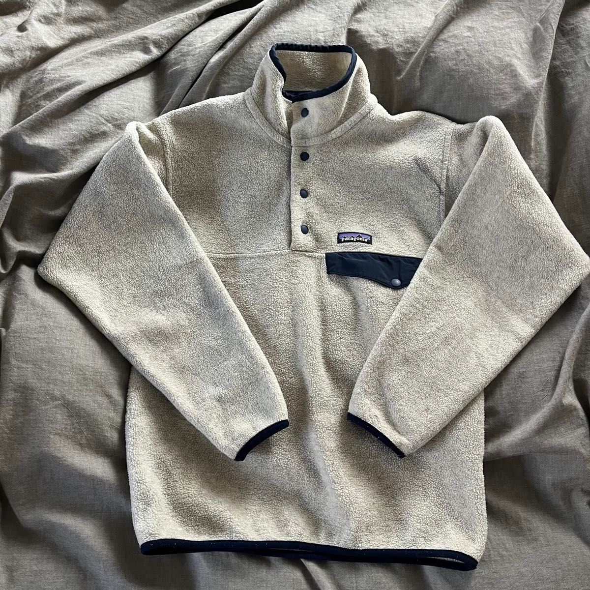 patagoniaパタゴニア シンチラスナップ T オートミール ◯｜Yahoo