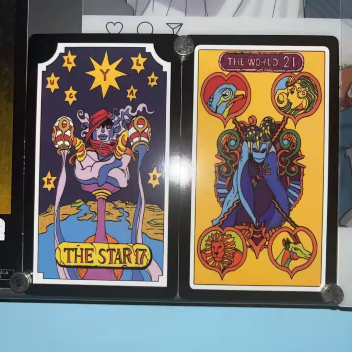 新品未開封 ジョジョの奇妙な冒険 タロットカード サイズ 10 5 6 2cm