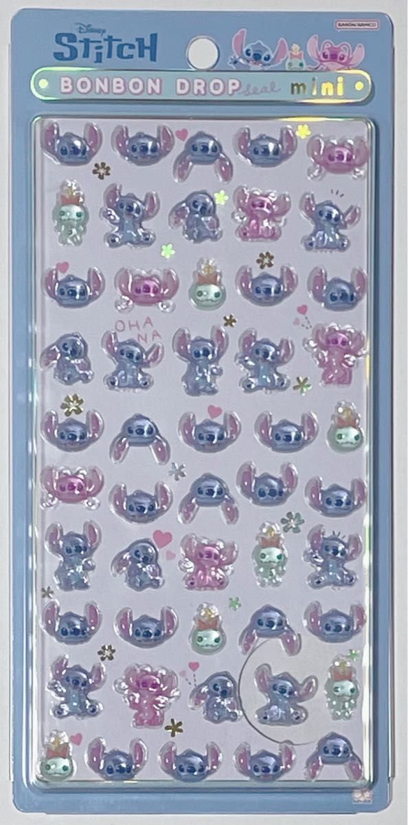 新品未使用 正規品 ボンボンドロップシール ディズニー 5枚セット