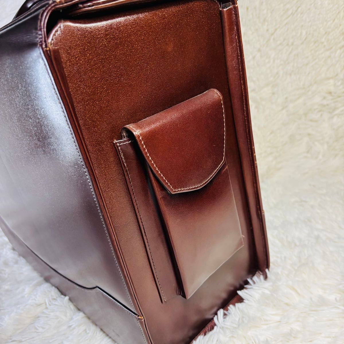 パイロットバッグ ダレスバッグ ビジネスバッグ ドクター ワインレッド