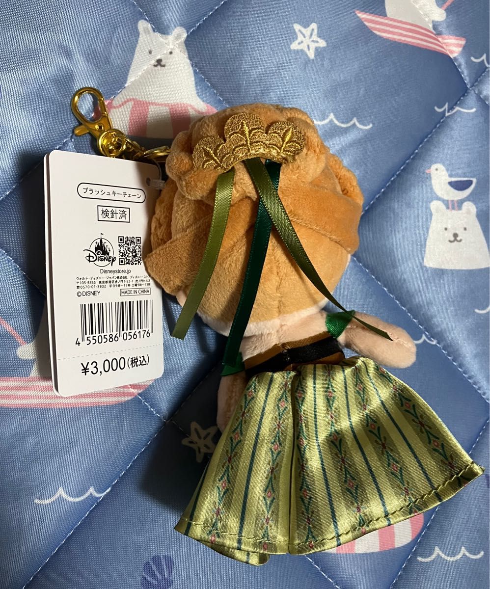 ディズニーストア アナ雪 アナ TINY ぬいぐるみキーホルダー キー