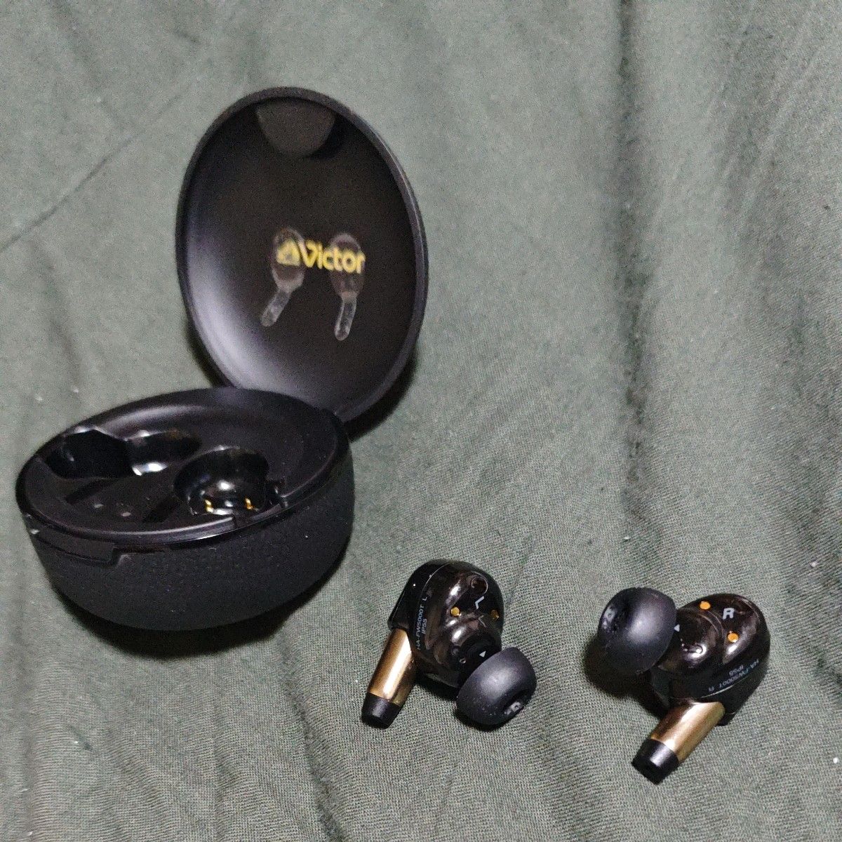 値下げ victor ha fw5000t wood master サンバーストブラウン 美品