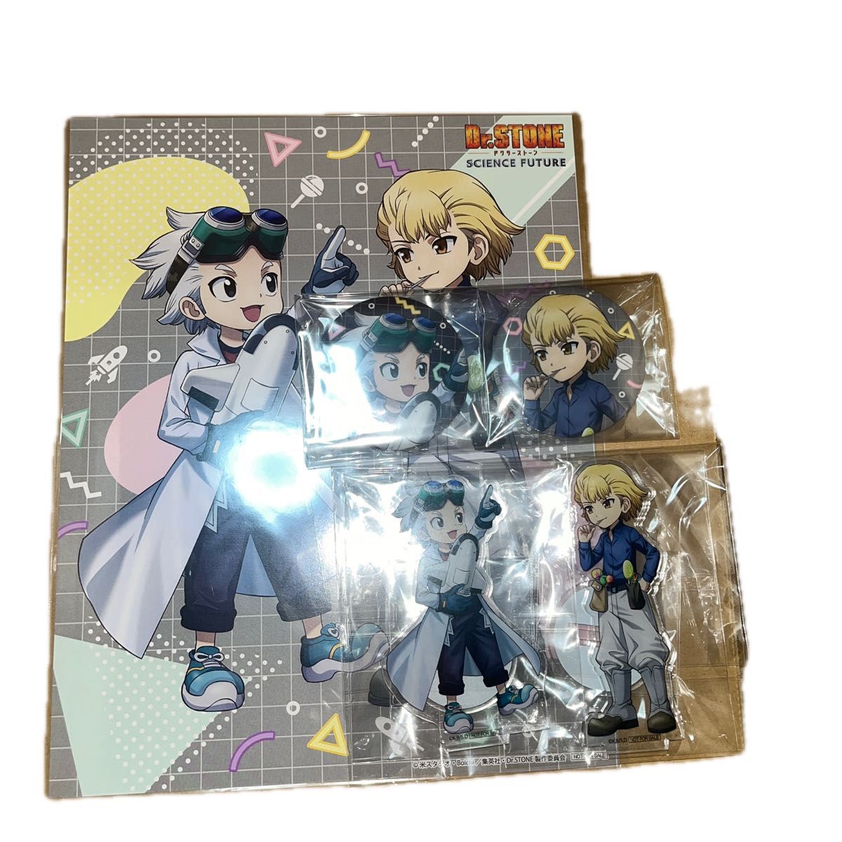 スタンリー ゼノ セット アクリルスタンド 缶バッジ ビッグビジュアル