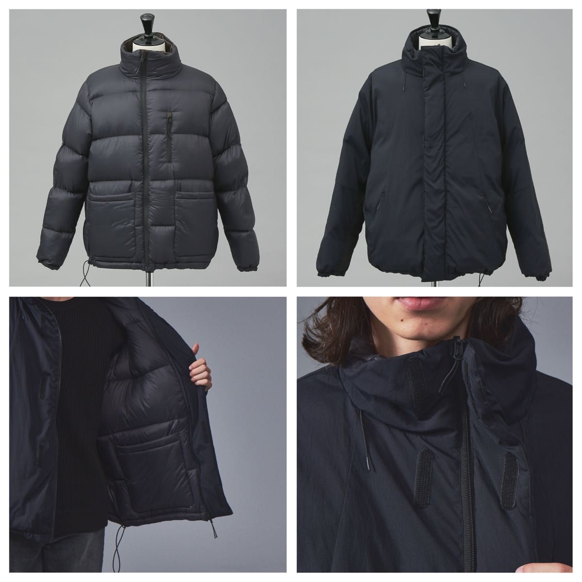 美品】TAION×SI タイオン エスアイ リバーシブル ダウンジャケット