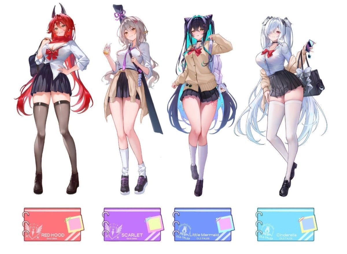 韓国 勝利の女神NIKKE 制服 アクリルスタンド シンデレラ｜Yahoo