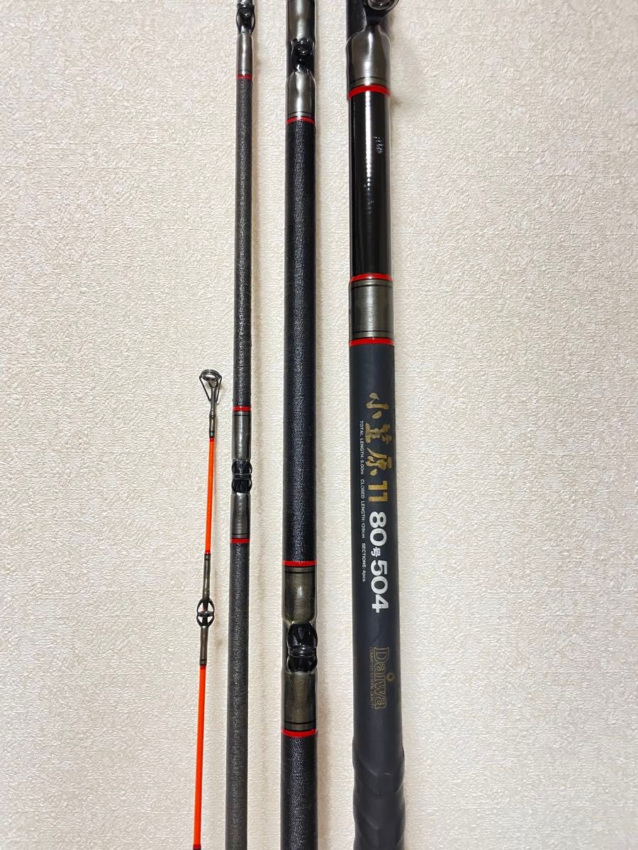 軽量かつ信頼のクエ竿 小笠原11 80号 504 クエ クエ竿 アラ 底物 石鯛