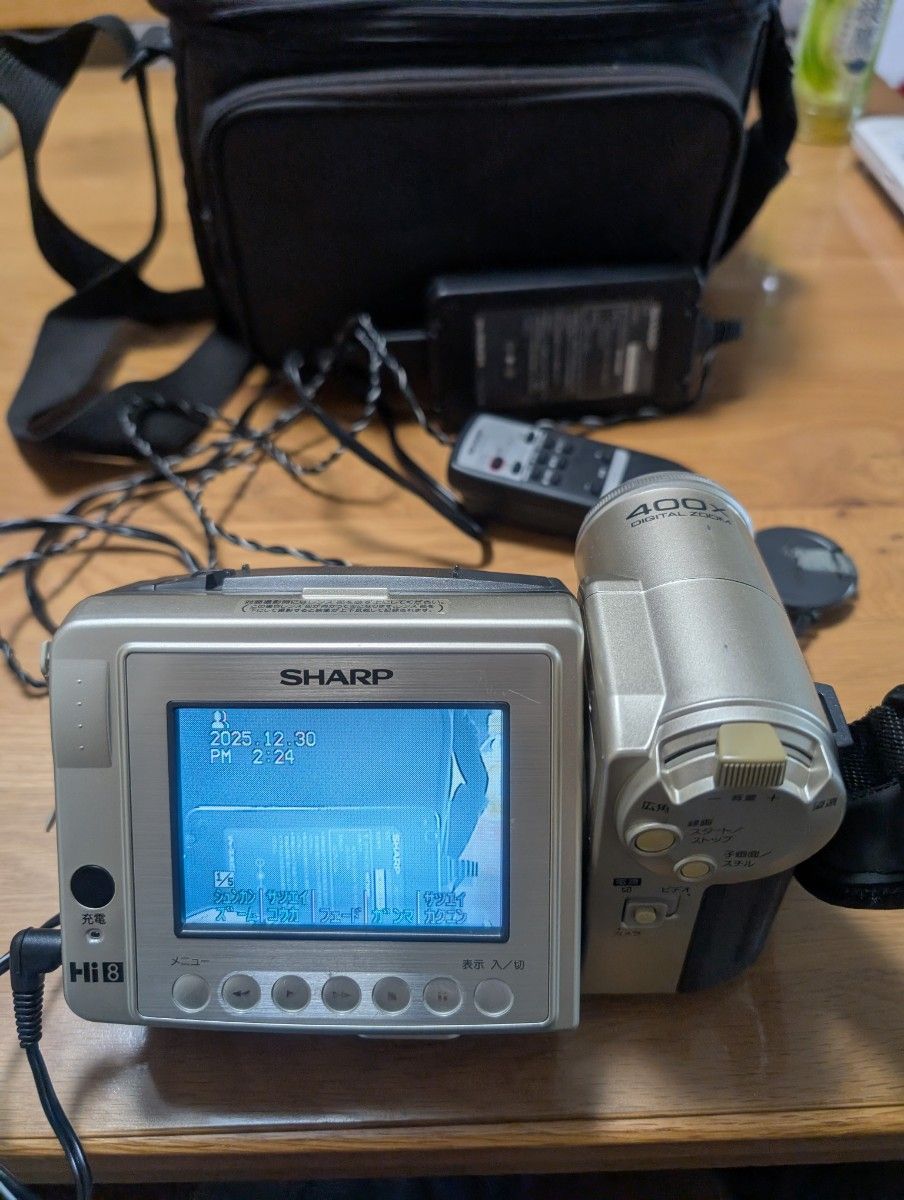 シャープ 液晶8ミリビデオカメラ VL-EH500｜Yahoo!フリマ（旧PayPay