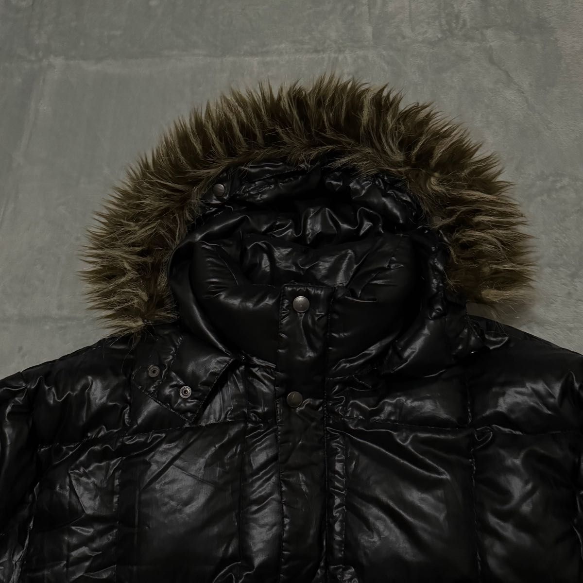 AIRWALK y2k 平成 光沢 ギャル お兄系 ファー ダウンジャケット ダウン