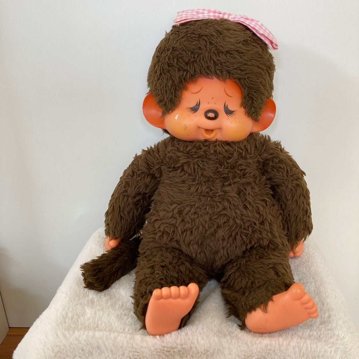 BIGモンチッチ ぬいぐるみ 男の子 女の子 2体セット 昭和レトロ