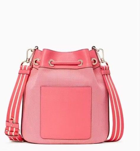 ケイトスペード福袋2026年 ロージー キャンバス バケット バッグ