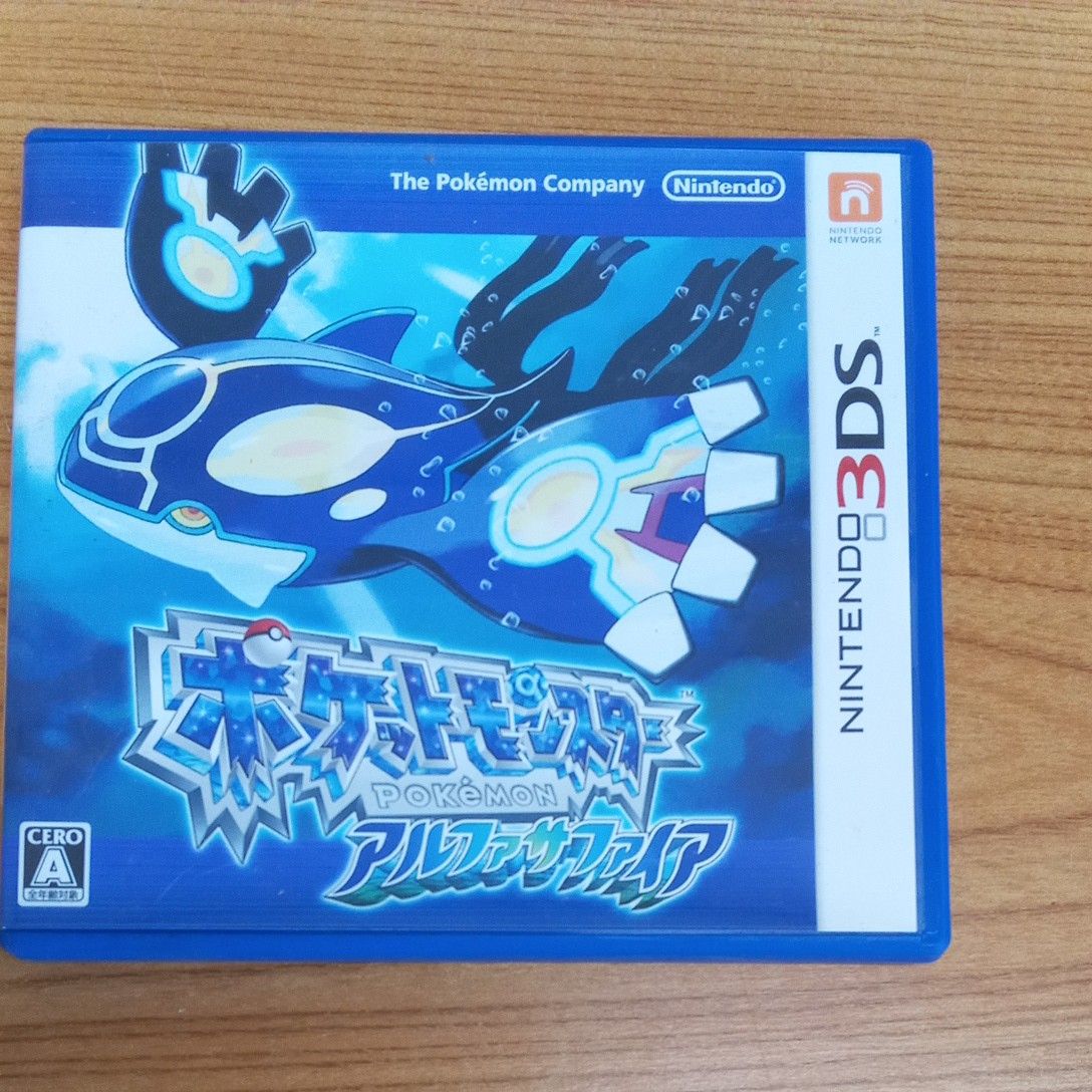 ソフトなし注意 箱のみ ポケットモンスター アルファサファイア