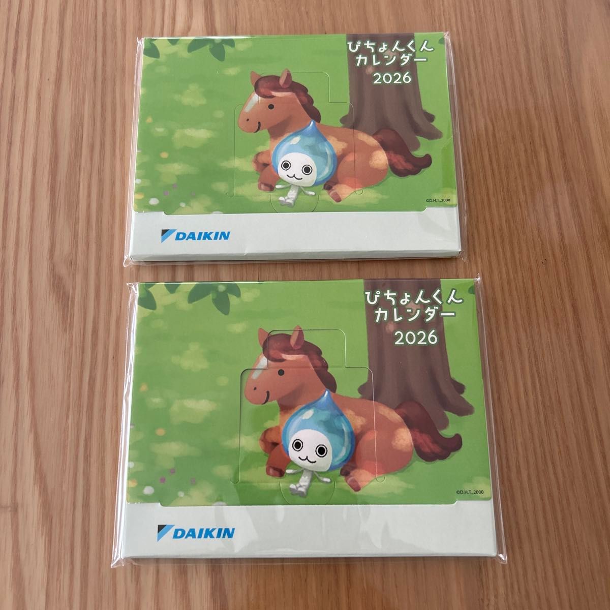 DAIKIN ぴちょんくん卓上カレンダー 2026年版 2個｜Yahoo!フリマ（旧