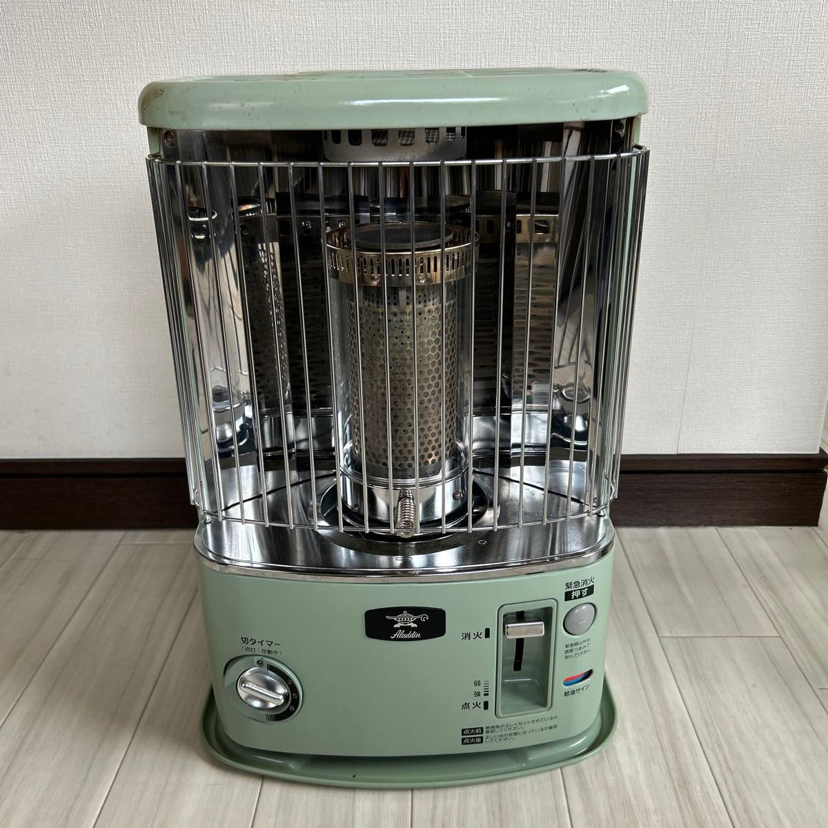 アラジン Aladdin 石油ストーブ CAP-U2801 グリーン 2023年 石油