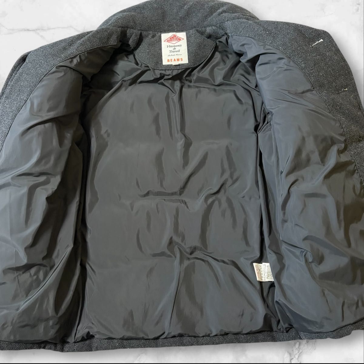 DANTON ダントン BEAMS（ビームス）別注ウールモッサダウンジャケット