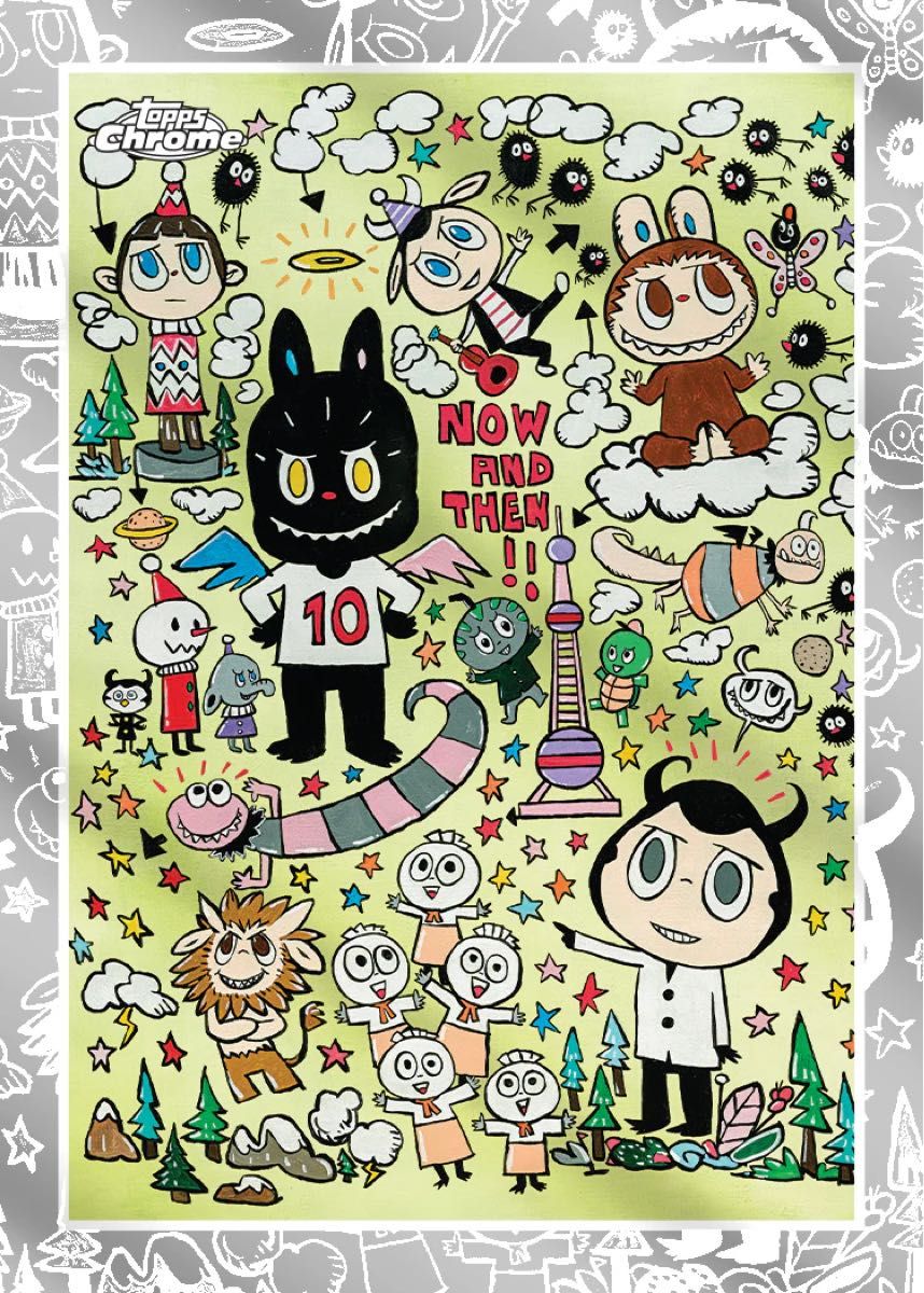 2025 Topps Chrome ラブブ 5box 新品未開封シュリンク付き｜Yahoo