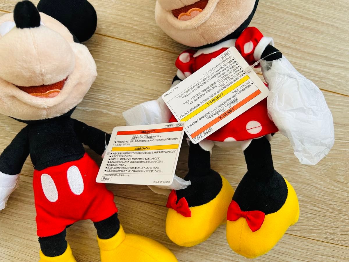 ミッキーマウス ミニーマウス ぬいぐるみ ディズニー Disney ミッキー