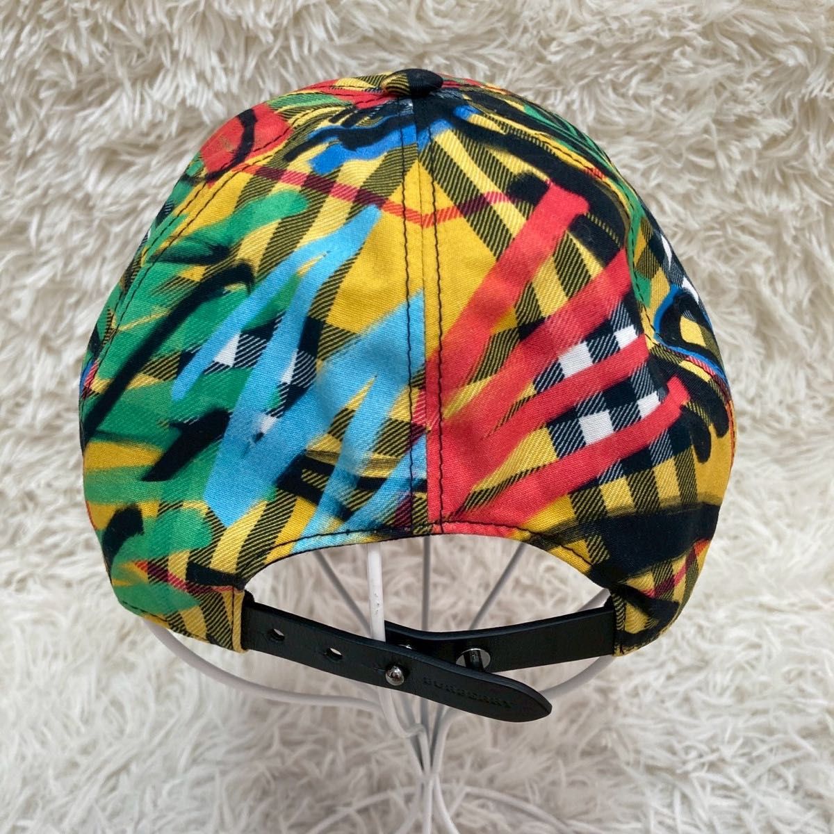 Burberry ベースボールキャップ マルチカラー S ロゴ｜Yahoo!フリマ